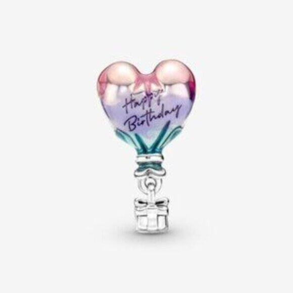 Pandora Happy Birthday Hot Air Balloon Charm - Picture 2 of 5